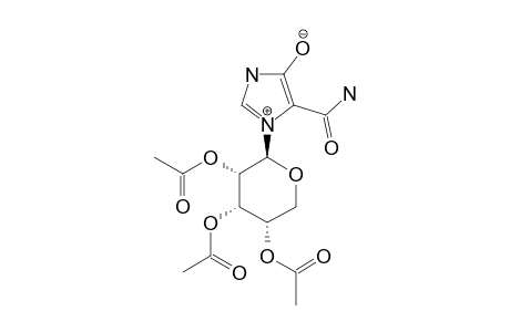 5-CARBAMOYL-1-(2,3,4-TRI-O-ACETYL-BETA-D-RIBOPYRANOSYL)-IMIDAZOLIUM-4-OLATE