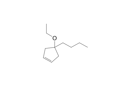 4-Ethoxy-4-butylcyclopentene