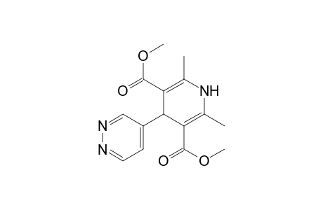Dimethyl 2,6-Dimethyl-4-(4-pyridazinyl)-1,4-dihydropyridine-3,5-dicarboxylate