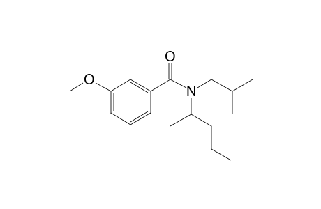 Benzamide, 3-methoxy-N-(2-pentyl)-N-isobutyl-