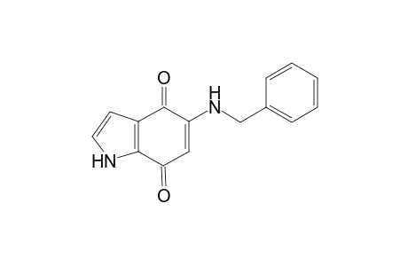 5-(benzylamino)-1H-indole-4,7-dione
