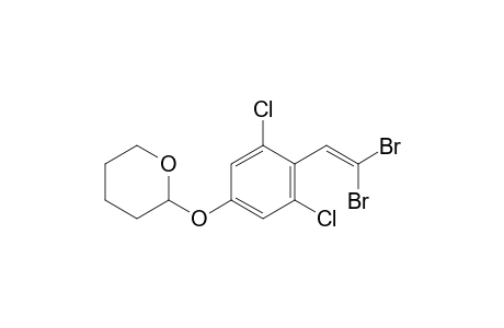 2-[4-(2,2-Dibromovinyl)-3,5-dichlorophenoxy]tetrahydro-2H-pyran
