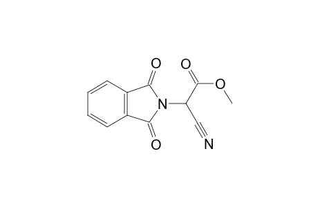 2H-Isoindole-2-acetic acid, .alpha.-cyano-1,3-dihydro-1,3-dioxo-, methyl ester, (.+-.)-