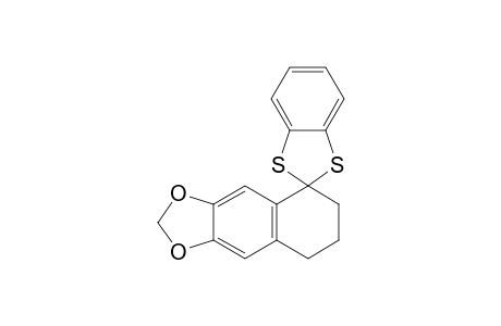 Spiro[1,3-benzodithiole-2,5'(6'H)-naphtho[2,3-d][1,3]dioxole], 7',8'-dihydro-