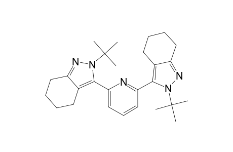 2-tert-Butyl-3-[6-(2-tert-butyl-4,5,6,7-tetrahydroindazol-3-yl)-2-pyridinyl]-4,5,6,7-tetrahydroindazole