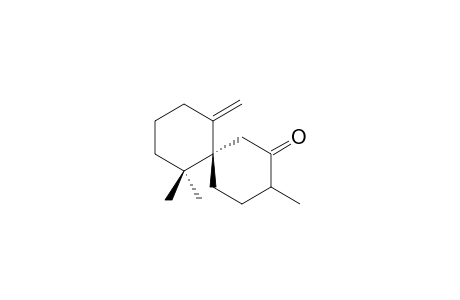 (R)-3,7,7-Trimethyl-11-methylidenespiro[5.5]undecan-4-one