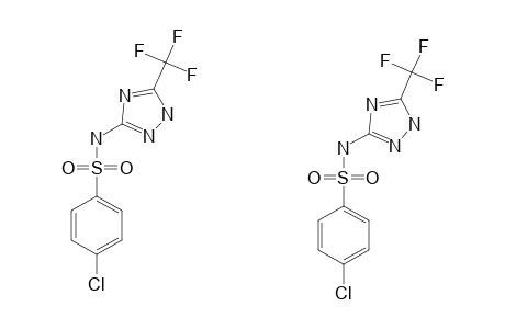 4-CHLORO-N-(5-TRIFLUOROMETHYL)-1H-1,2,4-TRIAZOL-3-YL-BENZENESULFONAMIDE