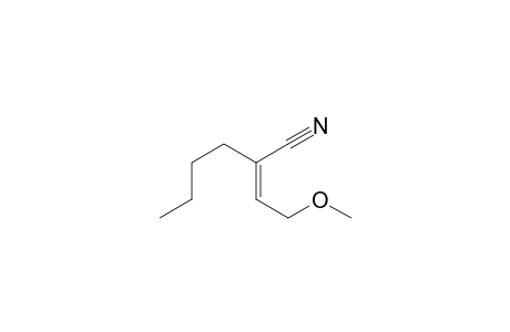 Hexanenitrile, 2-(2-methoxyethylidene)-, (E)-