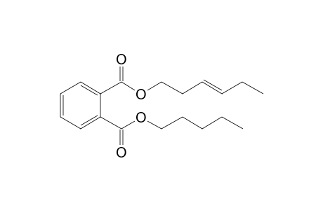 Phthalic acid, pentyl trans-hex-3-enyl ester