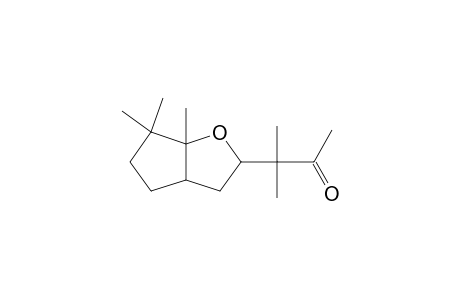 3-METHYL-3-(6,6,6A-TRIMETHYL-HEXAHYDRO-CYCLOPENTA-[B]-FURAN-2-YL)-BUTAN-2-ONE