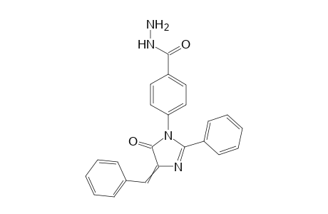 4-(4-benzylidene-5-oxo-2-phenyl-4,5-dihydro-1H-imidazol-1-yl)benzohydrazide