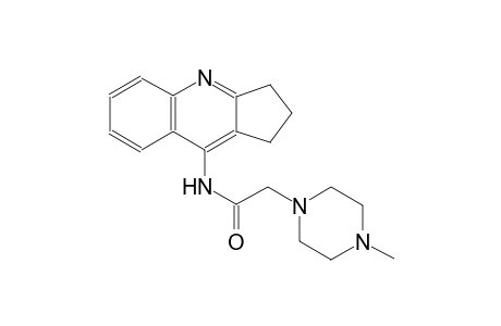 N-(2,3-dihydro-1H-cyclopenta[b]quinolin-9-yl)-2-(4-methyl-1-piperazinyl)acetamide