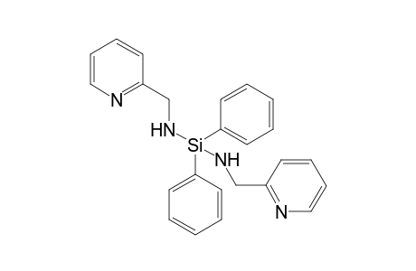 1,1-Diphenyl-N,N'-bis(pyridin-2-ylmethyl)silanediamine