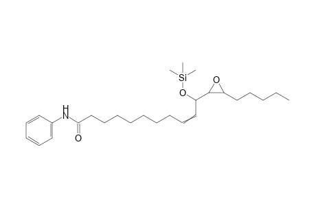 11-(3-pentyloxiran-2-yl)-N-phenyl-11-trimethylsilyloxy-undec-9-enamide