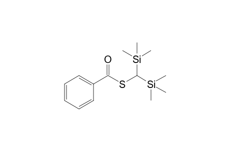 S.alpha,.alpha..-Bis(trimethylsilyl)methyl Thiobenzoate