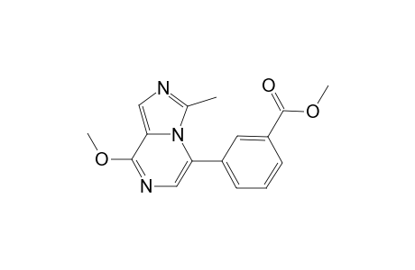 Methyl 3-(8-methoxy-3-methylimidazo[1,5-a]pyrazin-5-yl)benzoate