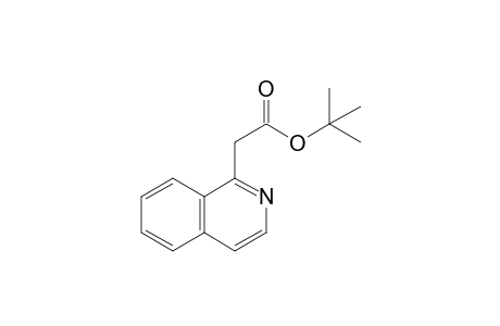 2-(1-isoquinolinyl)acetic acid tert-butyl ester