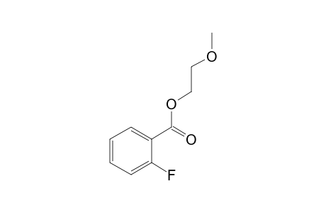 2-Fluorobenzoic acid, 2-methoxyethyl ester