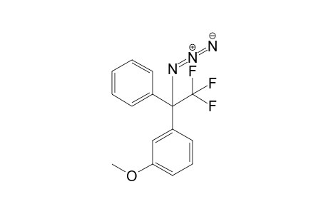 1-(1-azido-2,2,2-trifluoro-1-phenyl-ethyl)-3-methoxy-benzene