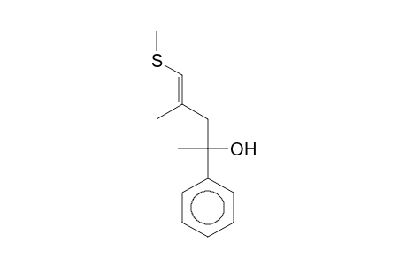 Benzenemethanol, .alpha.-methyl-.alpha.-(2-methyl-3-methylthio-2-propenyl)-