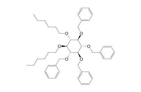 3,4,5,6-tetra-O-benzyl-1,2-di-O-hexyl-scyllo-inositol