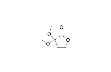 3,3-Dimethoxy-2-oxolanone