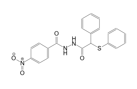 4-nitro-N'-[phenyl(phenylsulfanyl)acetyl]benzohydrazide