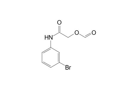 2-[(3-Bromophenyl)amino]-2-oxoethyl formate