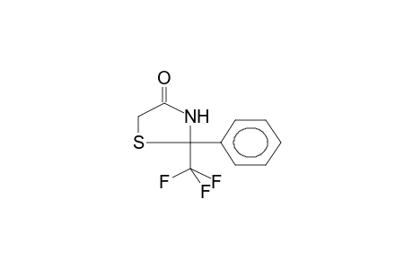 2-PHENYL-2-TRIFLUOROMETHYLTHIAZOLIDIN-4-ONE