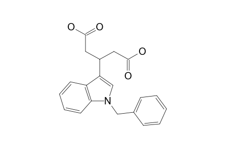 3-(1-Benzylindol-3-yl)glutaric acid