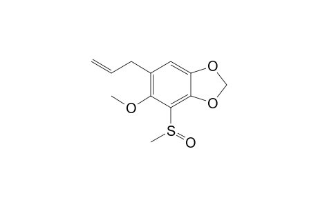 5-Methoxy-4-(methylsulfinyl)-6-(2'-propenyl)-1,3-benzodioxole