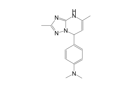 benzenamine, 4-(4,7-dihydro-2,5-dimethyl[1,2,4]triazolo[1,5-a]pyrimidin-7-yl)-N,N-dimethyl-