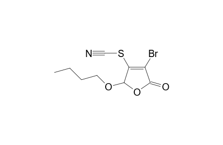 3-Bromo-5-butoxy-4-thiocyanatofuran-2(5H)-one