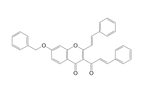 2-[(E)-2-phenylethenyl]-7-phenylmethoxy-3-[(E)-3-phenylprop-2-enoyl]chromen-4-one