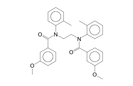 3-Methoxy-N-(2-[(3-methoxybenzoyl)-2-methylanilino]ethyl)-N-(2-methylphenyl)benzamide