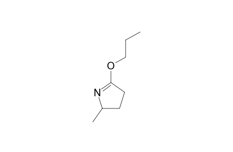 5-METHYL-2-PROPOXY-DELTA(1)-PYRROLINE