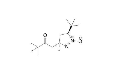 cis-4,5-Dihydro-5-(1,1-dimethylethyl)-3-(3,3-dimethyl-2-oxobutyl)-3-methyl-3H-pyrazole-1-oxide