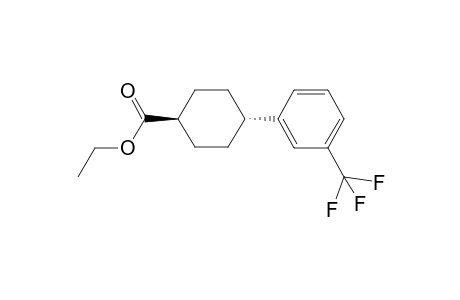 Ethyl trans-4-(3-(trifluoromethyl)phenyl)cyclohexane carboxylate