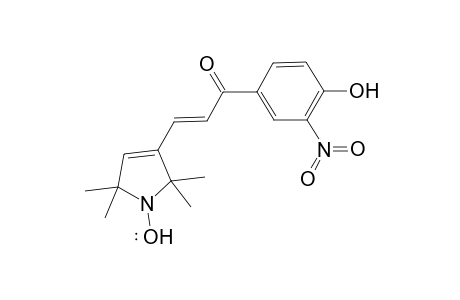 2,5-Dihydro-3-[3-(4-hydroxy-3-nitrophenyl)-3-oxo-1-propenyl]-2,2,5,5-tetramethyl-1H-pyrrol-1-yloxyl redical