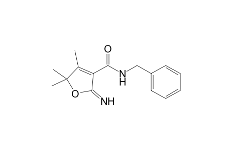 N-Benzyl-2,5-dihydro-2-imino-4,5,5-trimethylfuran-3-carboxamide