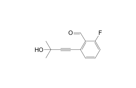 2-Fluoro-6-(3-hydroxy-3-methylbut-1-yn-1-yl)benzaldehyde
