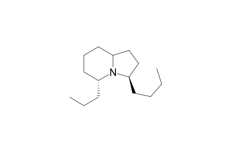 (5E,9E)-3-Butyl-5-propylindolizidine
