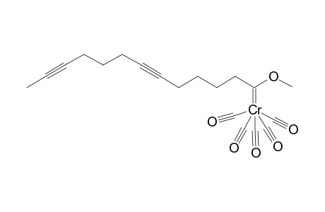 Dodeca-5,10-diyn-1-yl (pentacarbonylmethoxycarbene)chromium complex