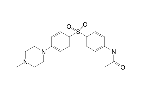 4-Acetamidophenyl-4'-[4-methylpiperazino]phenyl sulfone