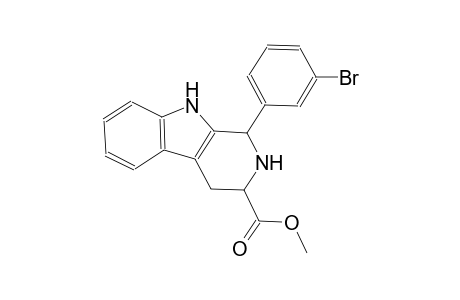 methyl 1-(3-bromophenyl)-2,3,4,9-tetrahydro-1H-beta-carboline-3-carboxylate