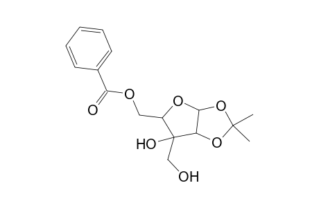 O-Benzoyl-5-C-hydroxymethyl-3-O-isopropylidene-1,2-a-D-xylofurannose