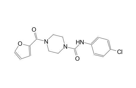 N-(4-chlorophenyl)-4-(2-furoyl)-1-piperazinecarboxamide