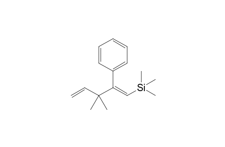 (Z)-3,3-Dimethyl-2-phenyl-1-(trimethylsilyl)-1,4-pentadiene