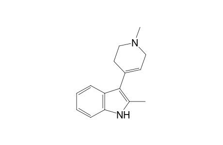 2-methyl-3-(1-methyl-1,2,3,6-tetrahydro-4-pyridyl)indole