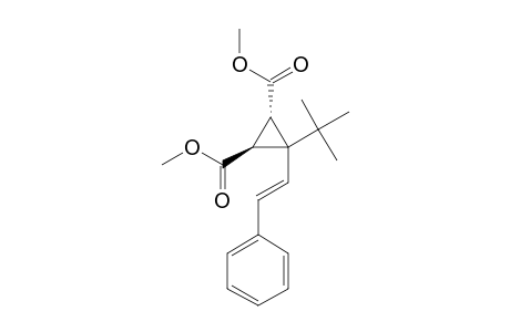DIMETHYL-3-tert-BUTYL-3-STYRYL-CYCLOPROPANE-R-1,T-2-DICARBOXYLATE